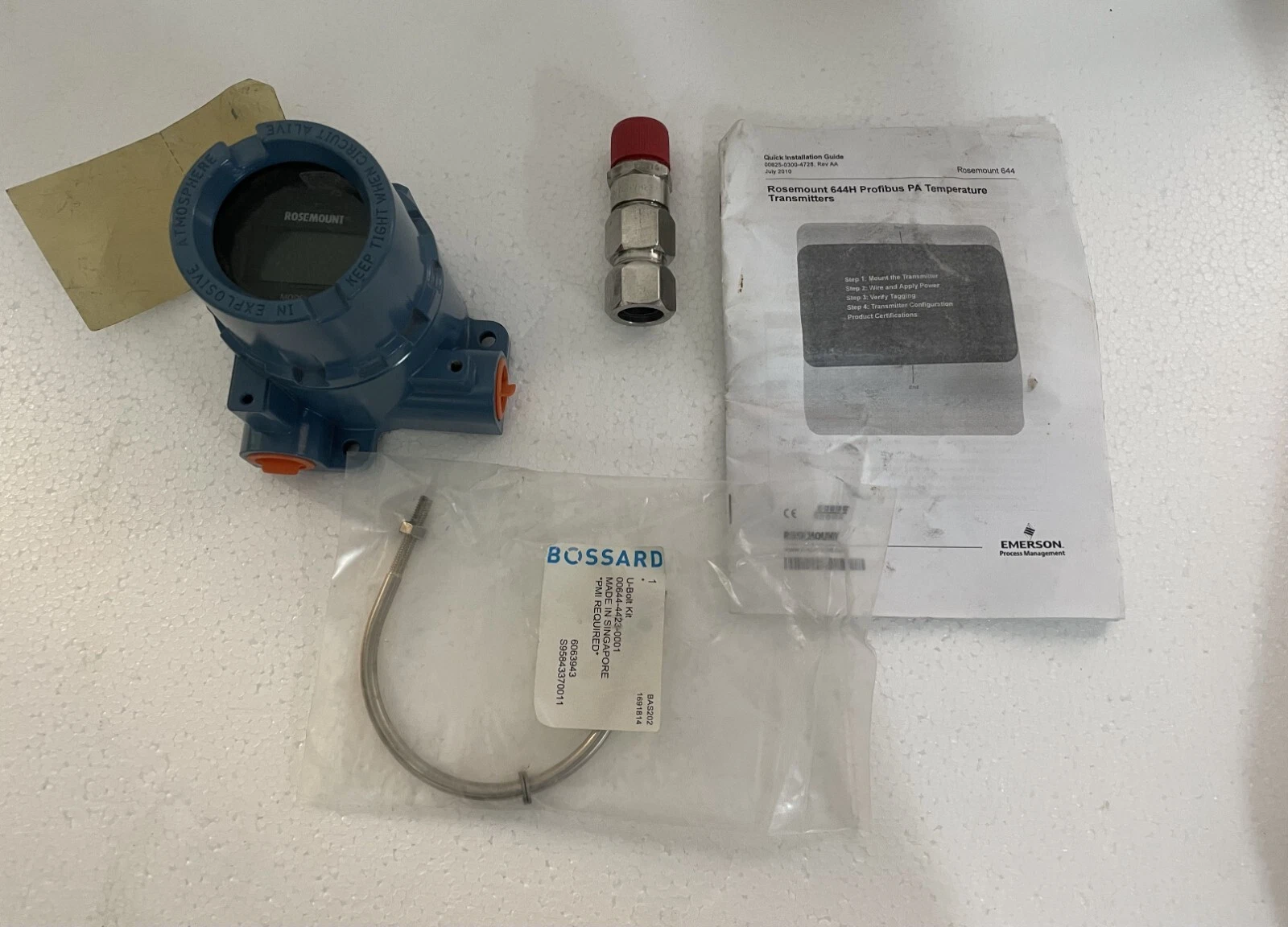 Rosemount 644HWNAJ6M5Q4 Temperature Transmitter  Range 0 To 150 Degree NIB